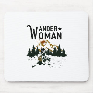 Camper Gift Wander Woman Birthday Mouse Pad