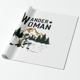 Camper Gift | Wander Woman Birthday Wrapping Paper