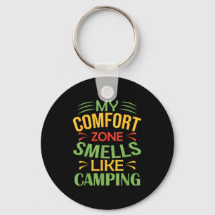 Camper hiker outdoor comfort zone smells like keychain
