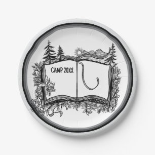 Camper/Hiker Personalized Camping Picnic Paper Plate