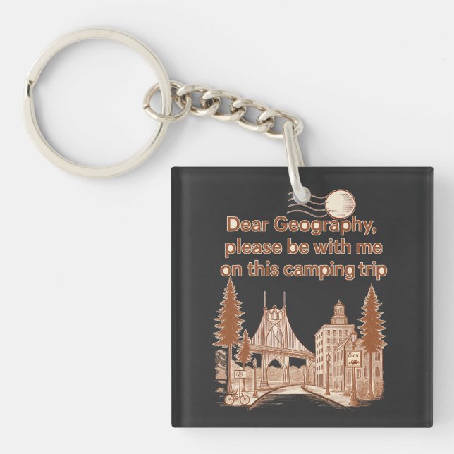 camper keychain (Front)