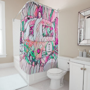 Camper Life Is A Journey Just Go Green Pink Hippie