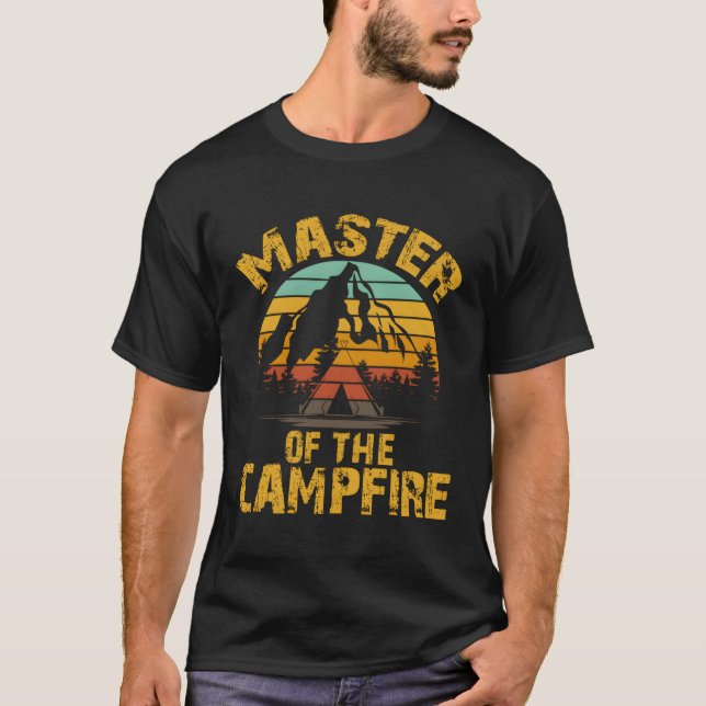 Camper Master Of The Campfire Camg T-Shirt (Front)