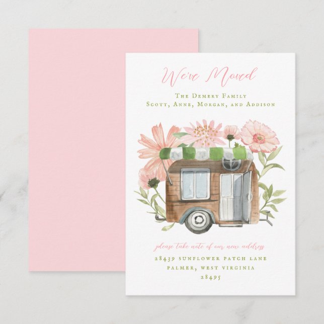 Camper Moving Announcements (Front/Back)