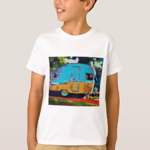 Camper Painting - Gift for Camping Lovers T-Shirt