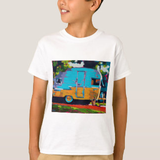 Camper Painting - Gift for Camping Lovers T-Shirt