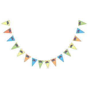 Camper Party Bunting Flags