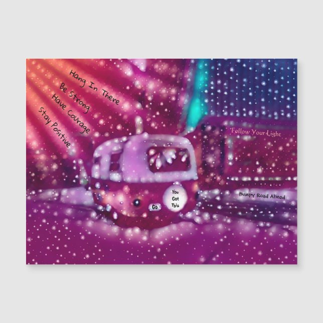 Camper Retro Hippie You Got This Inspirational (Front)