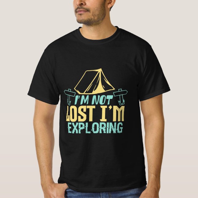 Camper Scouts Explorer Gift T-Shirt (Front)