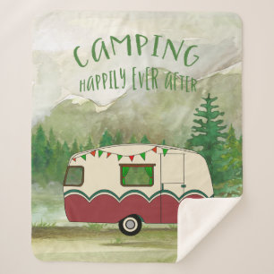 Camper Sherpa Blanket