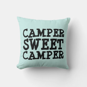 CAMPER SWEET CAMPER THROW PILLOW