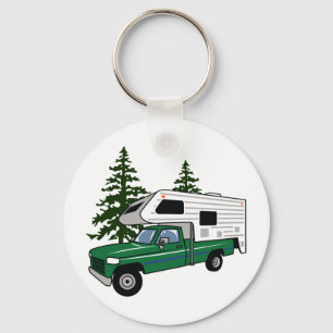 Camper Truck Keychain