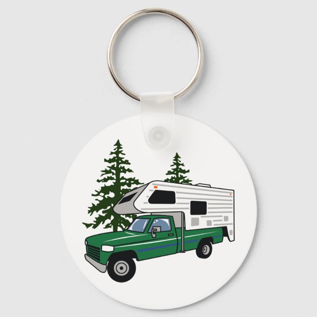 Camper Truck Keychain (Front)