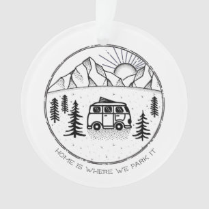 Camper Van en plein air Examen de l'année de voya