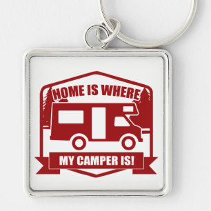 Camper van keychain