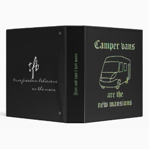 Camper Vans New Mansions YG Irid. 1.5" Pers. Binder
