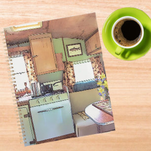 Camper vintage Travel Trailer Kitchen