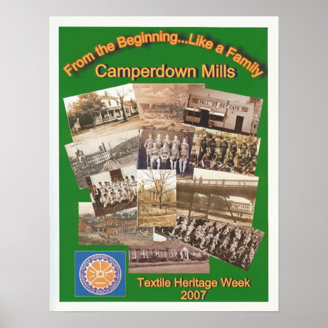 Camperdown/Textile Week Poster (Front)