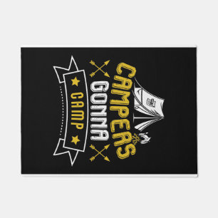Campers Gonna Camp Doormat