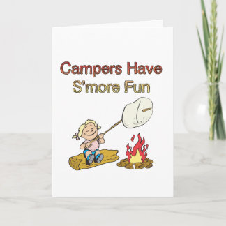 Campers have S'more fun Card