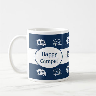 Campers RV rétro amusants Mug dans la marine et le