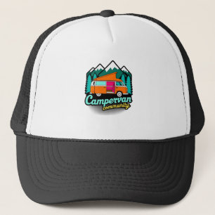 Campervan community trucker hat