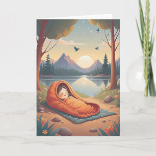 Campfire Birthday Memories Card