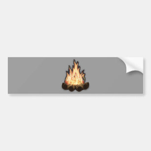 Campfire Bumper Sticker