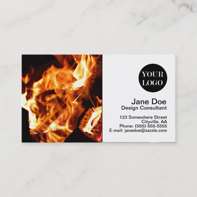 Campfire Business Card (Front)
