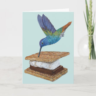Campfire Guest greeting card