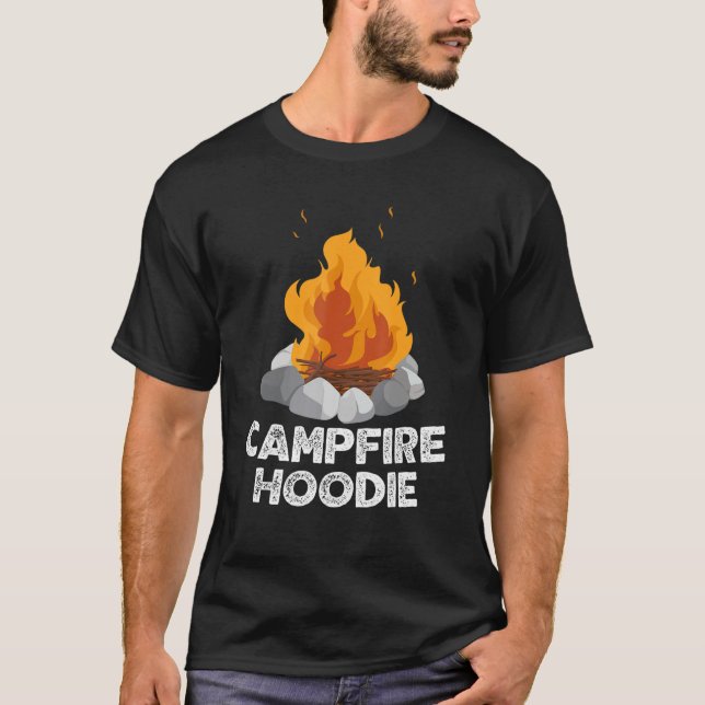 Campfire Hoodie T-Shirt (Front)