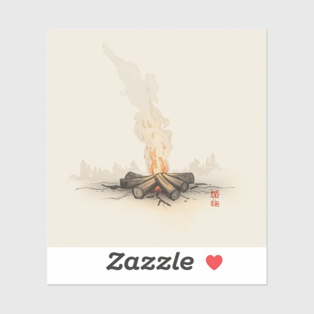 campfire-inspired painting images (Sheet)