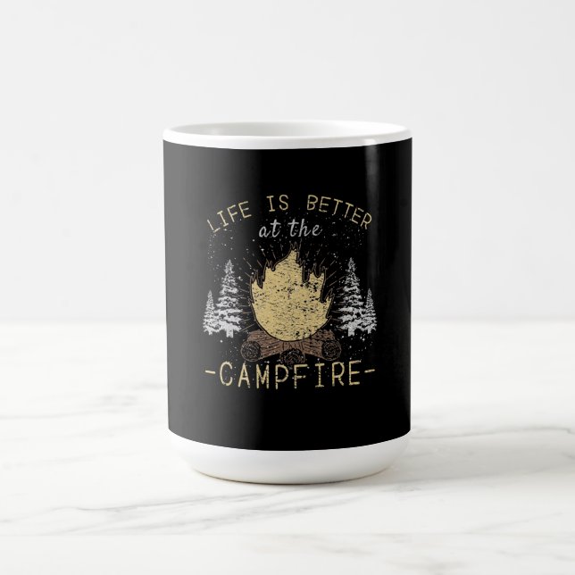 Campfire - Life Is Better By The Campfire Coffee Mug (Center)