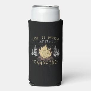 Campfire - Life Is Better By The Campfire Seltzer Can Cooler