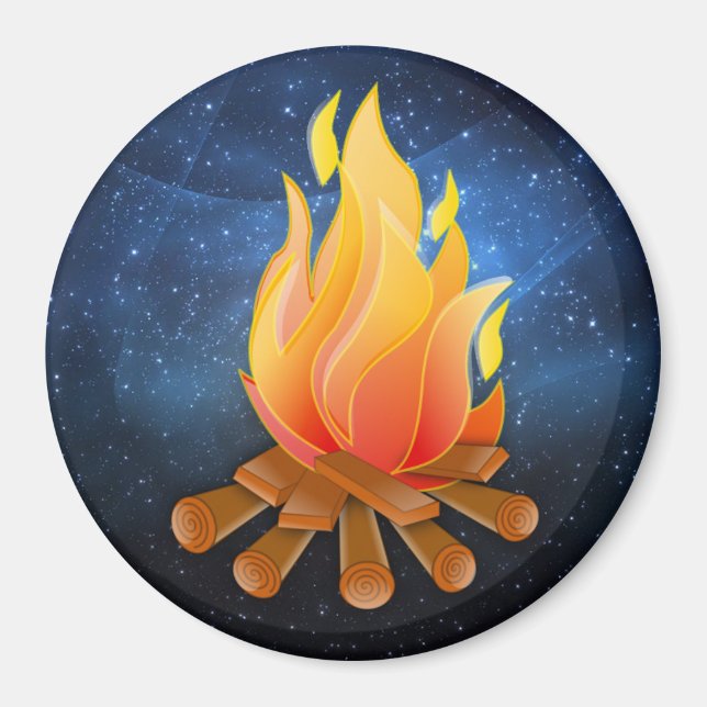 CAMPFIRE MAGNET (Front)