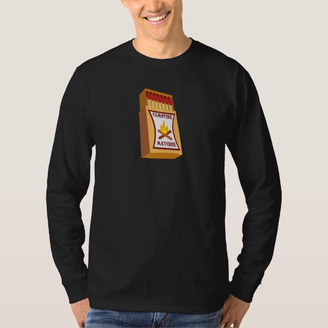 Campfire Matches T-Shirt (Front)