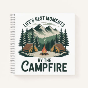 Campfire Moments Adventure  Notebook