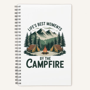 Campfire Moments Adventure  Notebook