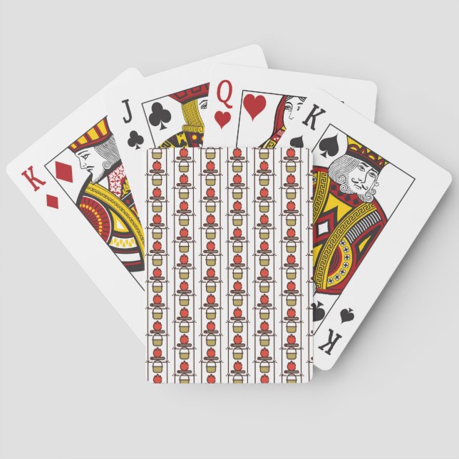 campfire playing cards (Back)