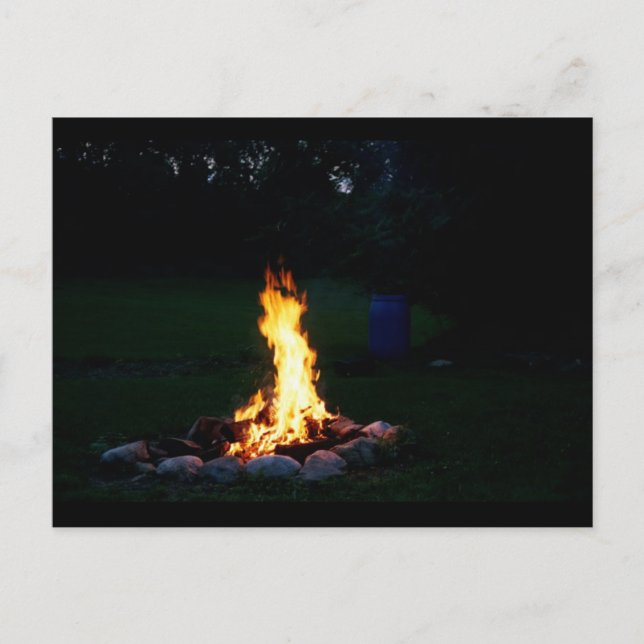 Campfire Postcard (Front)