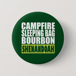 Campfire Sleeping Bag Bourbon Shenandoah 2 Inch Round Button