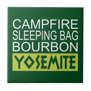 Campfire Sleeping Bag Bourbon Yosemite Tile