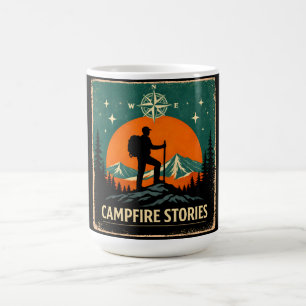 Campfire Stories – Night Fire Nature Memory Coffee Mug