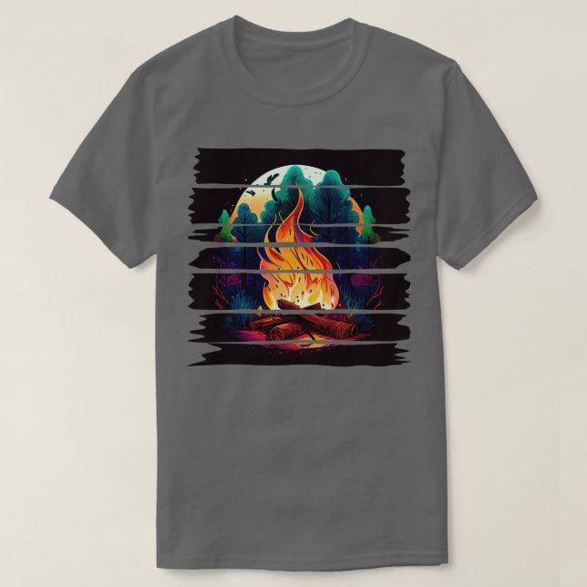 Campfire T-Shirt (Design Front)