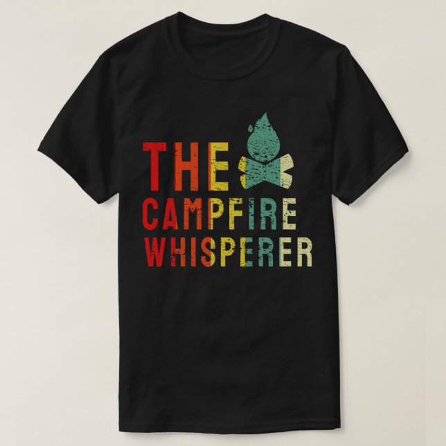 Campfire Whisperer 2 T-Shirt (Design Front)