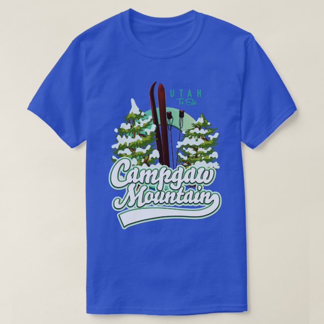 Campgaw Mountain Ski T-Shirt (Design Front)