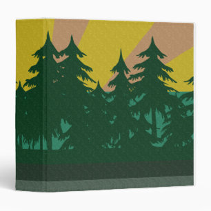 Campground Faded Binder