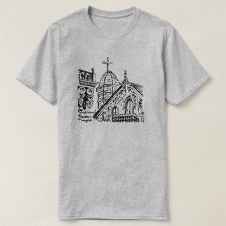 Campground Motif by Babbie - Martha's Vineyard T-Shirt