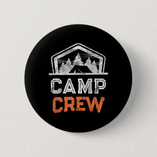 Campground Staff Camp Crew Summer Cousins Camping 2 Inch Round Button