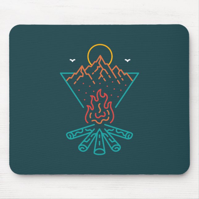 Campifire is Calling Mouse Pad (Front)